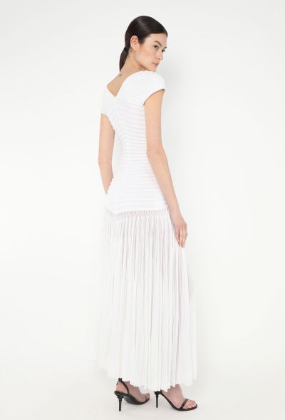 Alaïa 2022 Ribbed Godet Dress - 2