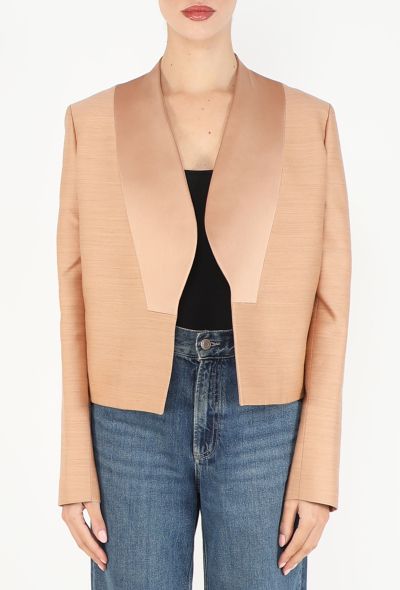 Céline Resort 2010 Cropped Smoking Blazer - 1