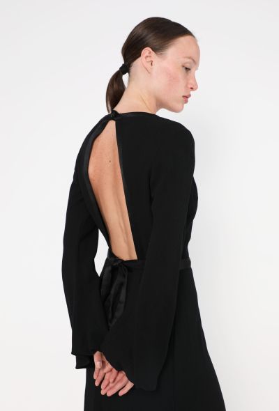 Alexander McQueen 2004 Open-Back Smoking Dress - 2 Alexander McQueen 2004 Open-Back Smoking Dress - 2