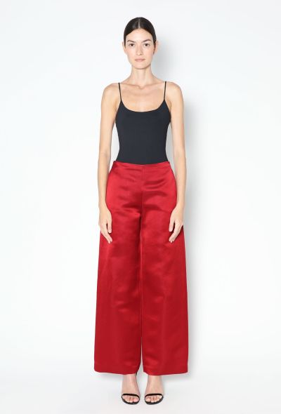 The Row F/W 2017 Strom Satin Trousers - 1 The Row F/W 2017 Strom Satin Trousers - 1