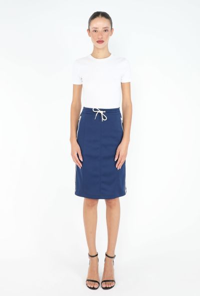 Céline 2022 Bicolor Track Skirt - 1
