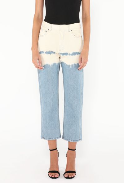 Dior 2024 Acid Wash Cropped Jeans - 2 Dior 2024 Acid Wash Cropped Jeans - 2
