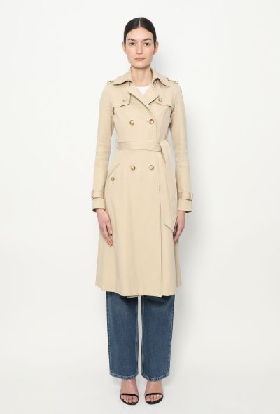 Gabriela Hearst S/S 2019 Belted Trench Coat - 1 Gabriela Hearst S/S 2019 Belted Trench Coat - 1