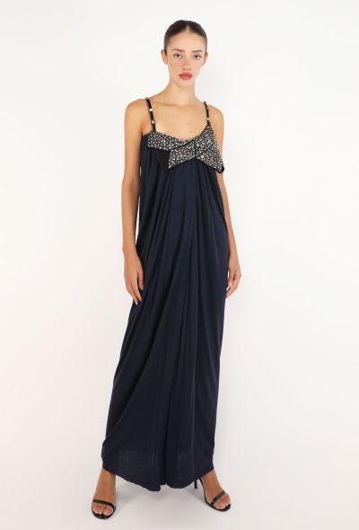 Lanvin Embellished Empire Jersey Gown, 2008 - 2
