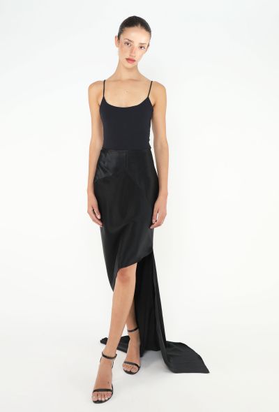 Narciso Rodriguez Silk Train Skirt - 1