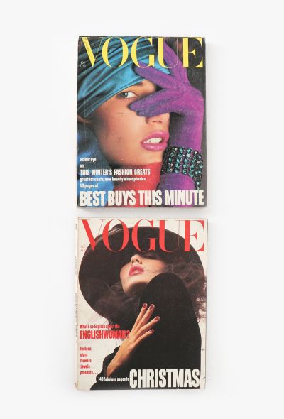 VOGUE UK 1984 Albert Watson Winter Set - 1 VOGUE UK 1984 Albert Watson Winter Set - 1