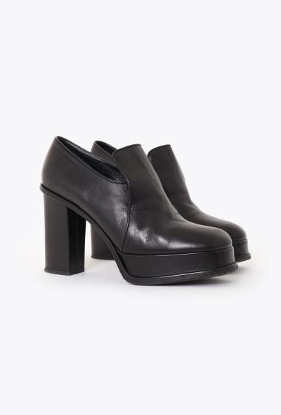 Céline 2010 Platform Loafer Heels - 2