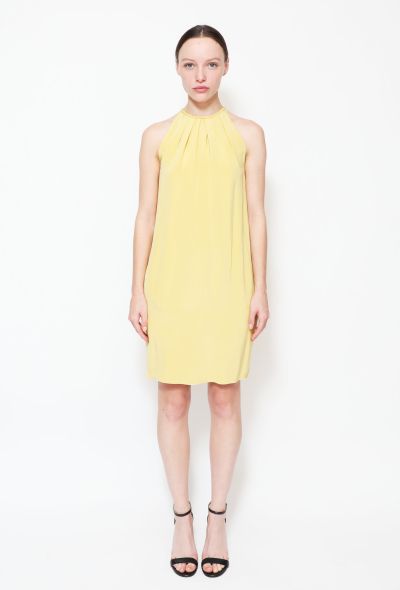 Céline Silk Halter Dress - 1