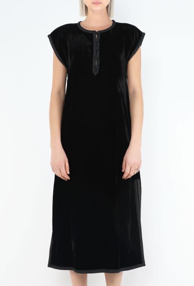 Saint Laurent COLLECTOR 1976 Russian Velvet Tunic Dress - 2