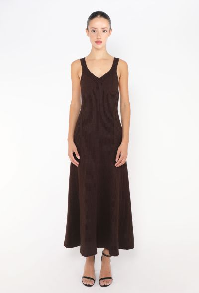 Jil Sander S/S 2023 Ribbed Maxi Dress - 1 Jil Sander S/S 2023 Ribbed Maxi Dress - 1