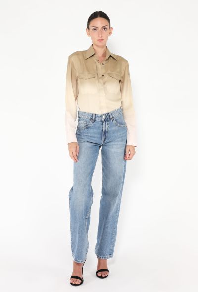 Prada 2024 Silk Ombré Top - 1