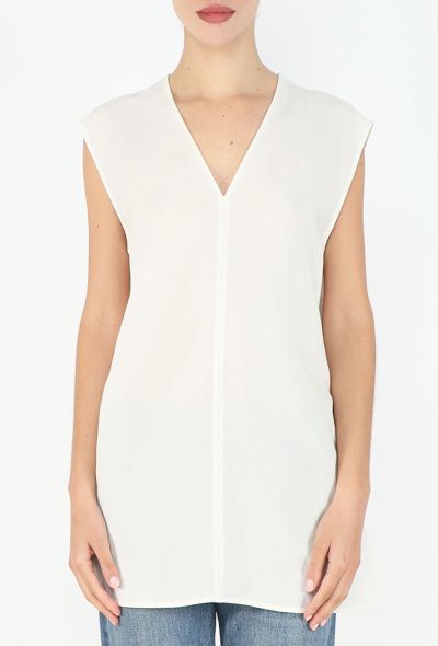 Toteme Linen V-Neck Tunic, 2024 - 1