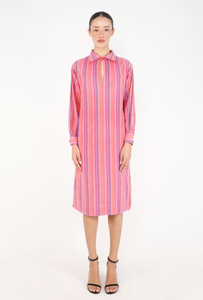 Saint Laurent Rare 1976 Striped Moroccan Tunic - 1