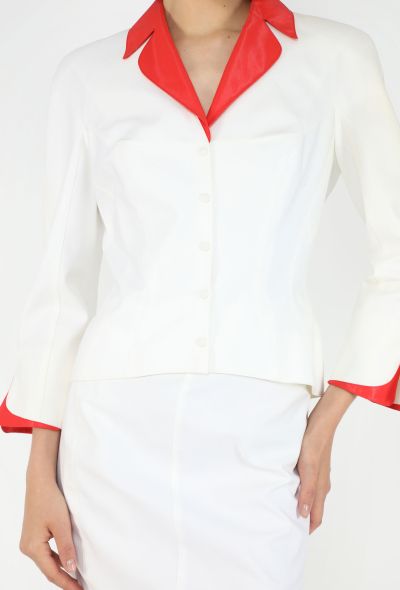 Thierry Mugler '90s Sculpted Piqué Skirt Ensemble - 2