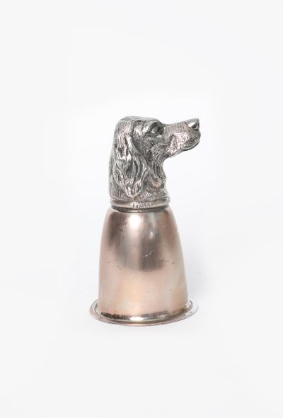 Gucci '70s Sculpted Dog Head Chalice - 1