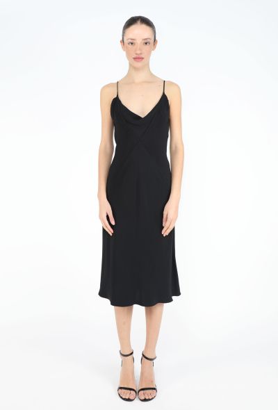 Prada 2002 Crêpe Cowl Slip Dress - 1