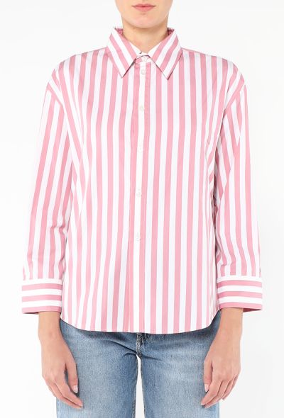 Jil Sander Striped Poplin Shirt - 2