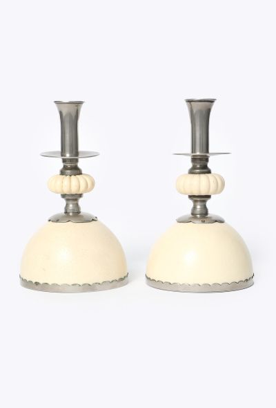 Dior Collector '70s Ostrich Egg Bougeoirs - 1