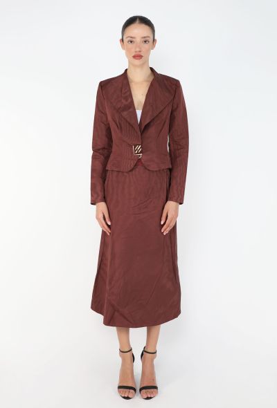 Chloé S/S 2001 Silk Skirt Ensemble - 1