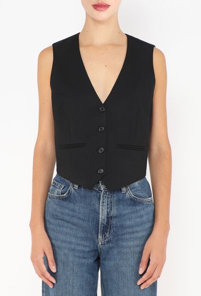 Wardrobe.NYC Tailored Vest - 1