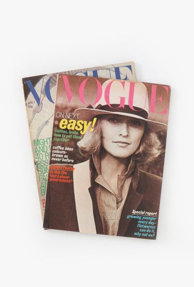 VOGUE UK 1977 Beatrix Miller Double Issue - 2 VOGUE UK 1977 Beatrix Miller Double Issue - 2