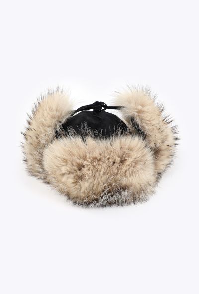 Hermès Badger Fur Aviator Cap - 1