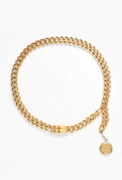 Chanel ICONIC '90s Chainlink Plaque Belt - 1
