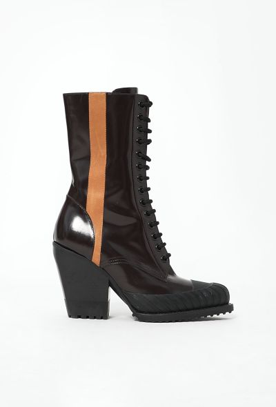 Chloé F/W 2018 Rylee Lace-up Boots - 1 Chloé F/W 2018 Rylee Lace-up Boots - 1