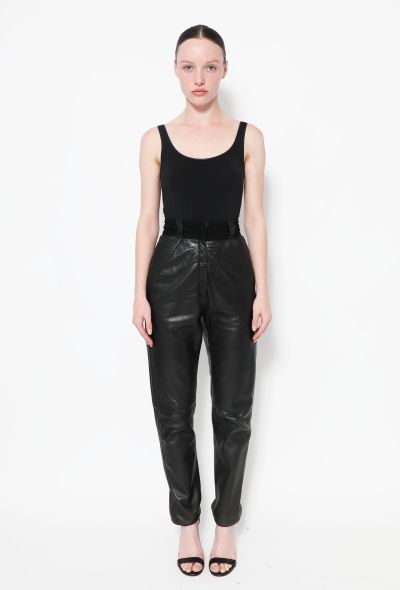                                        '80s High-Wasted Leather Pants-1