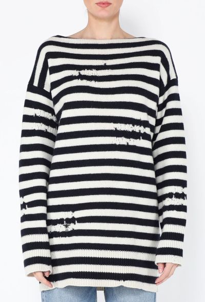 Dior 2019 Distressed Knit Pullover - 1