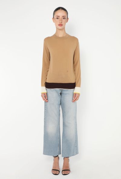 Céline Mohair Trim Triomphe Sweater - 2 Céline Mohair Trim Triomphe Sweater - 2