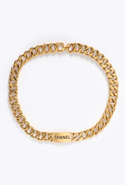 Chanel RARE Early '90s ID Chainlink Belt - 1