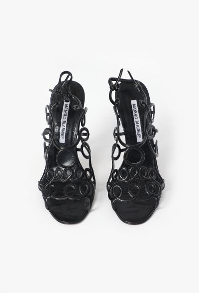 Manolo Blahnik Gori Cage Sandals - 2 Manolo Blahnik Gori Cage Sandals - 2