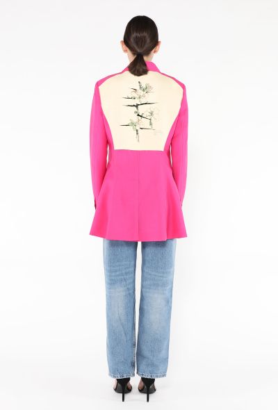 Loewe 2019 Printed-Back Blazer - 1 Loewe 2019 Printed-Back Blazer - 1