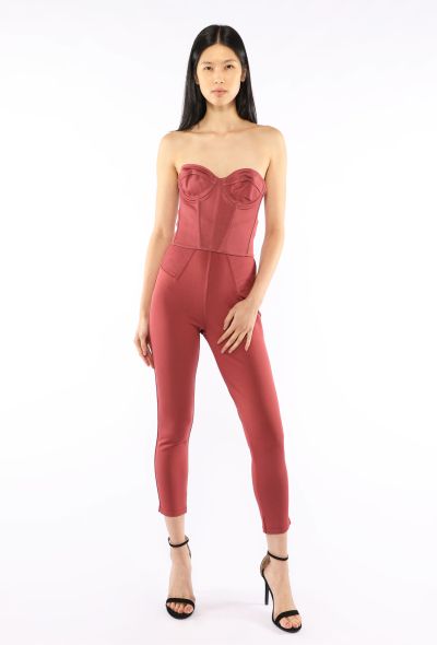 Alaïa Jersey Corset Ensemble, 1985 - 2