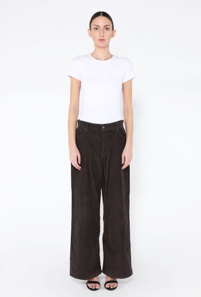 The Row S/S 2025 Eglitta Corduroy Trousers - 1