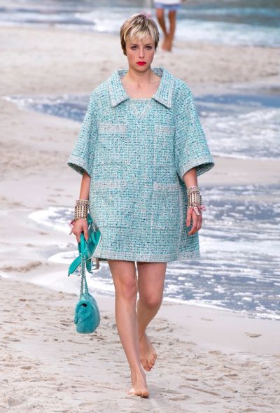 Chanel S/S 2019 Tweed Mini Rectangular Timeless Bag - 2 Chanel S/S 2019 Tweed Mini Rectangular Timeless Bag - 2
