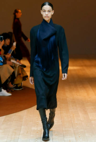 Céline F/W 2017 Flared Crepe Dress - 2