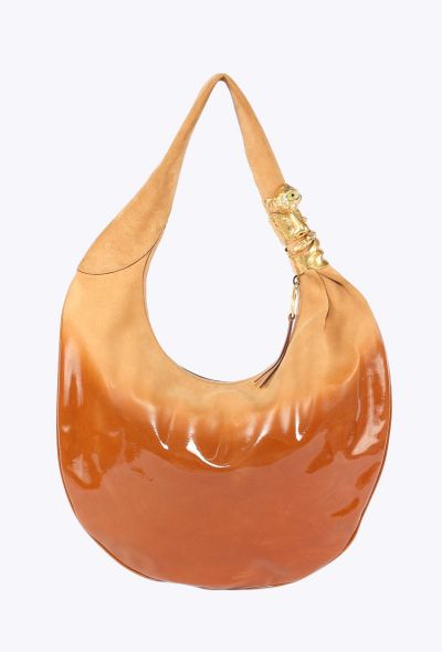 Schiaparelli Large Suede Soufflé Bag, S/S 2025 - 1