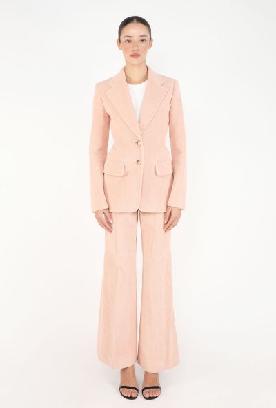 Chloé Pre-Fall 2023 Flared Corduroy Suit - 1