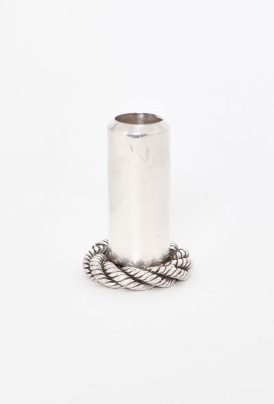 Hermès Rare 1975 Ravinet d'Enfert Silver Lighter Holder - 1 Hermès Rare 1975 Ravinet d'Enfert Silver Lighter Holder - 1