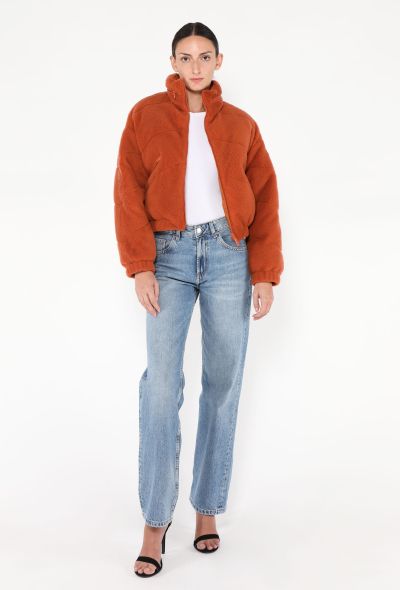 Hermès 2024 Teddy Shearling Bomber Jacket - 2