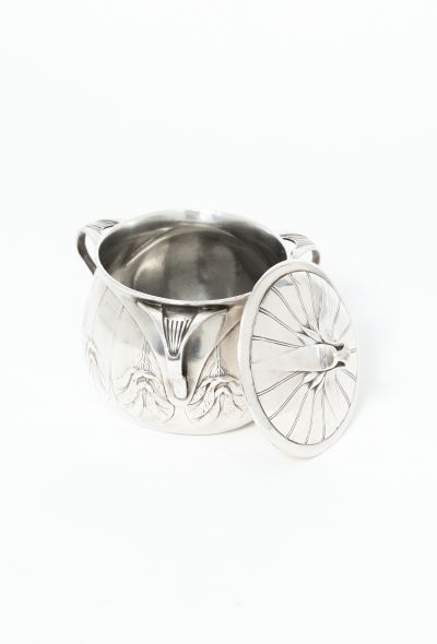                             Christofle Antique Silver Sugar Bowl - 2