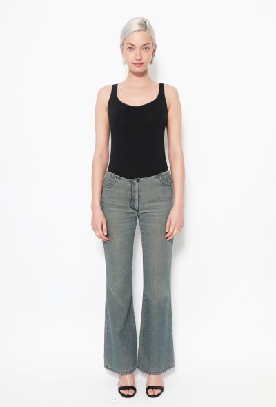                                         Low-Waisted 'CC' Jeans-1