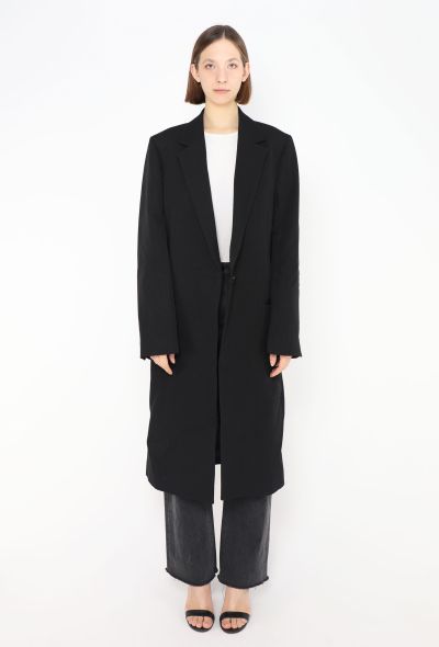 Toteme 2025 Grain de Poudre Tailored Coat - 2 Toteme 2025 Grain de Poudre Tailored Coat - 2
