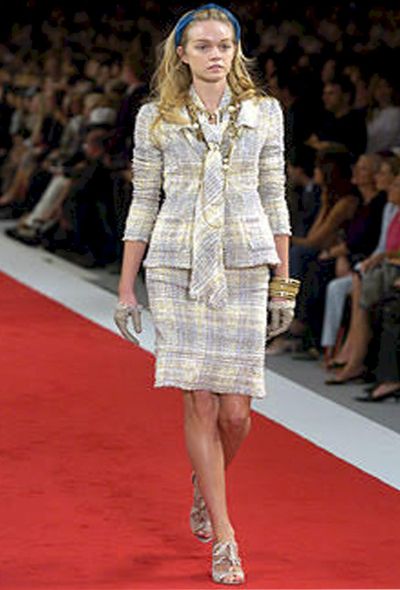                                         S/S 2005 Tweed Skirt-2