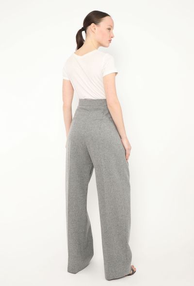 Céline Felted Pleated Trousers - 2 Céline Felted Pleated Trousers - 2