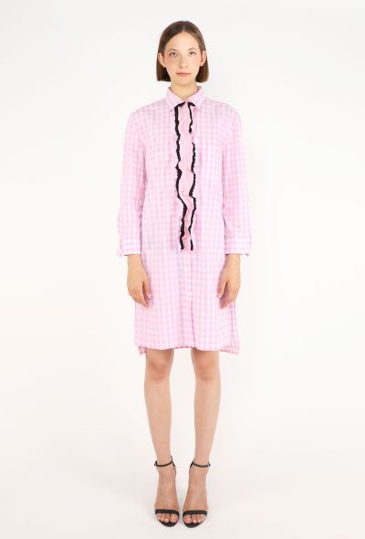 Prada Gingham Ruffled Dress, Pre-Fall 2013 - 1