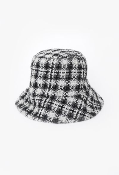 Chanel 2020 'CC' Tweed Bucket Hat - 1 Chanel 2020 'CC' Tweed Bucket Hat - 1