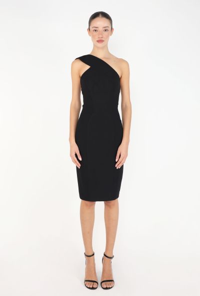 Thierry Mugler Late '80s One-Shoulder Dress - 1